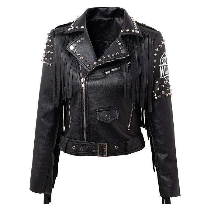 Motorcycle Leather Coat